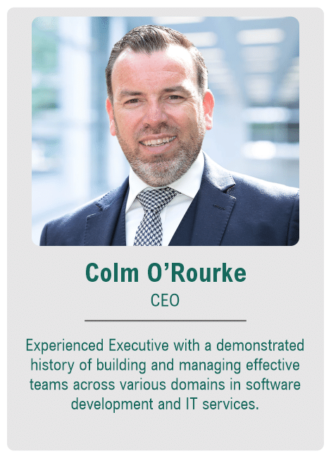 Image of Colm O'Rourke, company CEO.
