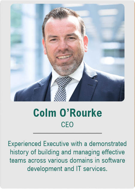 Image of Colm O'Rourke, company CEO.