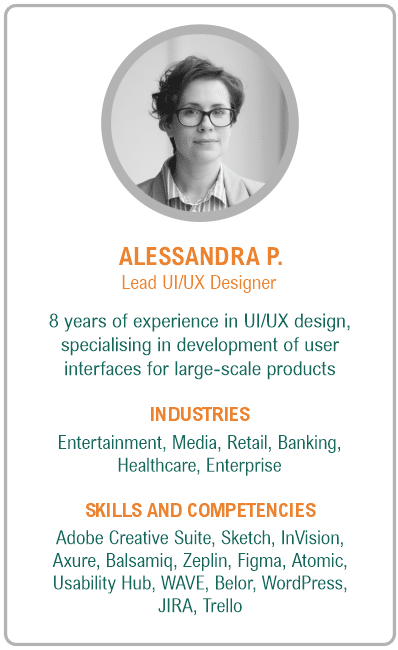Lead UI/UX Designer resume