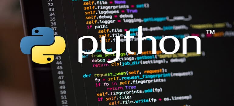 Python as one of the top programming languages