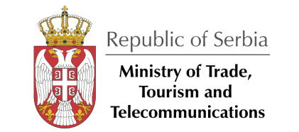 Republic of Serbia Ministry of Trade, Tourism, and Telecommunication logo | Capaciteam