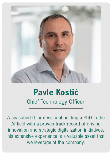 Profile image of Pavle Kostic, Capaciteam's CTO.