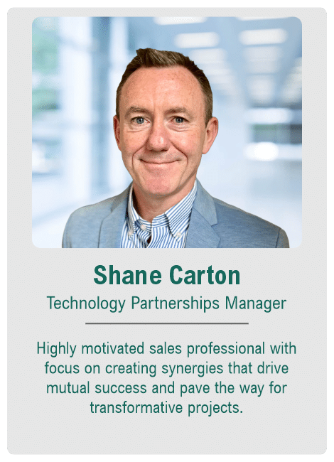 Profile image of Shane Carton, Capaciteam's Technology Partnership Manager.